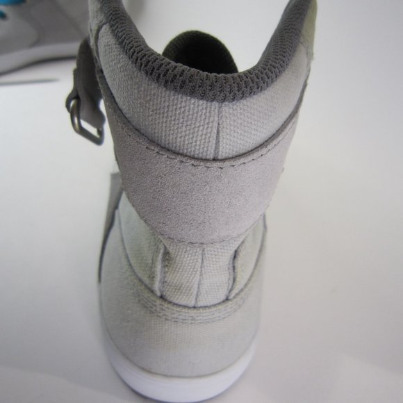 DC Womens Graduate TX High Top Gray Shoes Size Womens US 6W - Picture 8 of 16